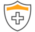 Brand Icons_Black_Outline_Orange_RGB_Shield_RGB